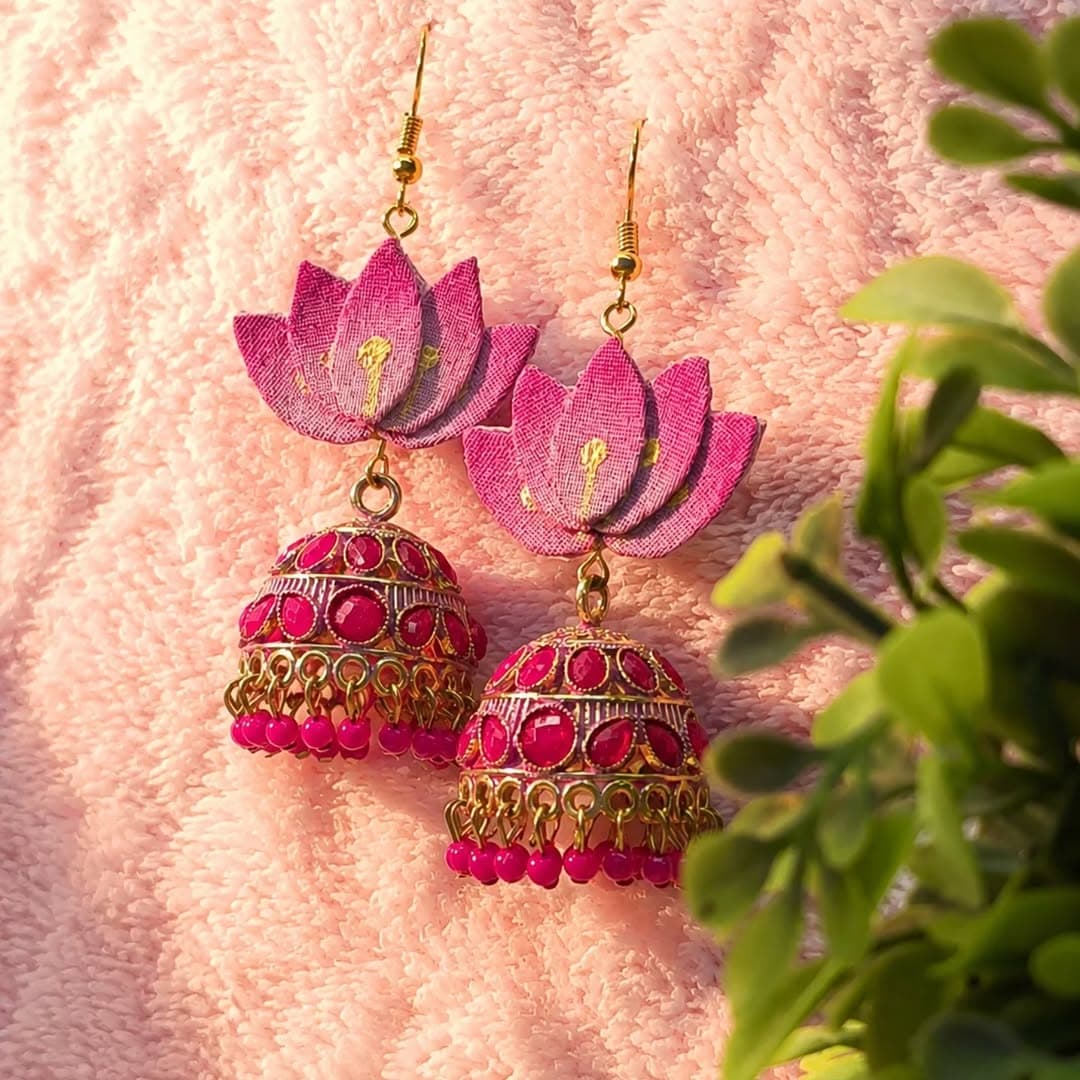 Desi Core Jhumka Earrings