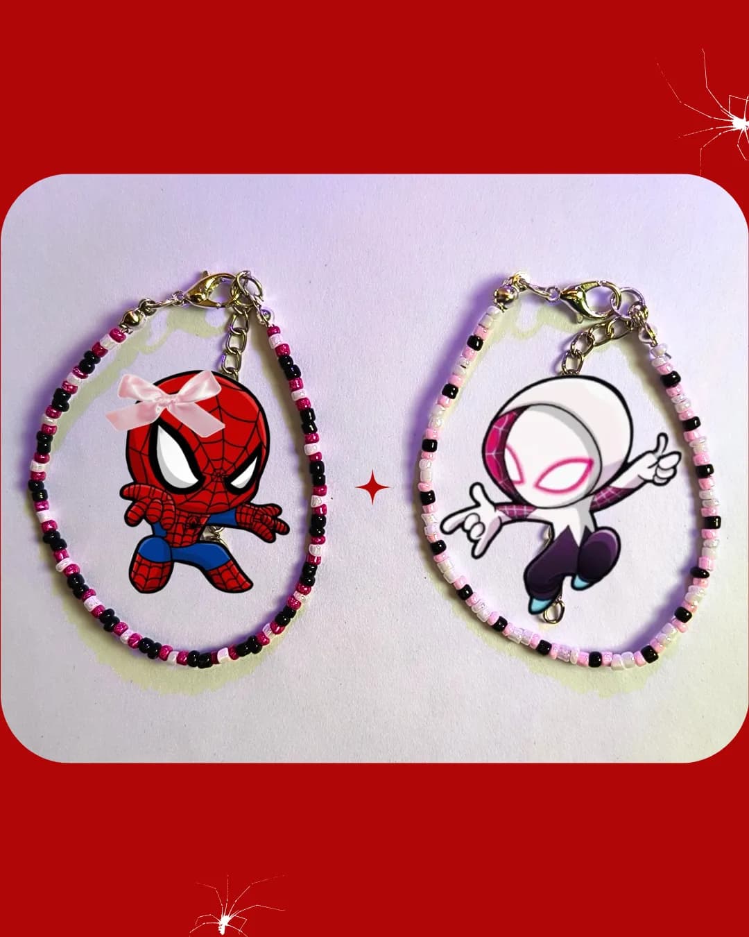 Spidey couple bracelet