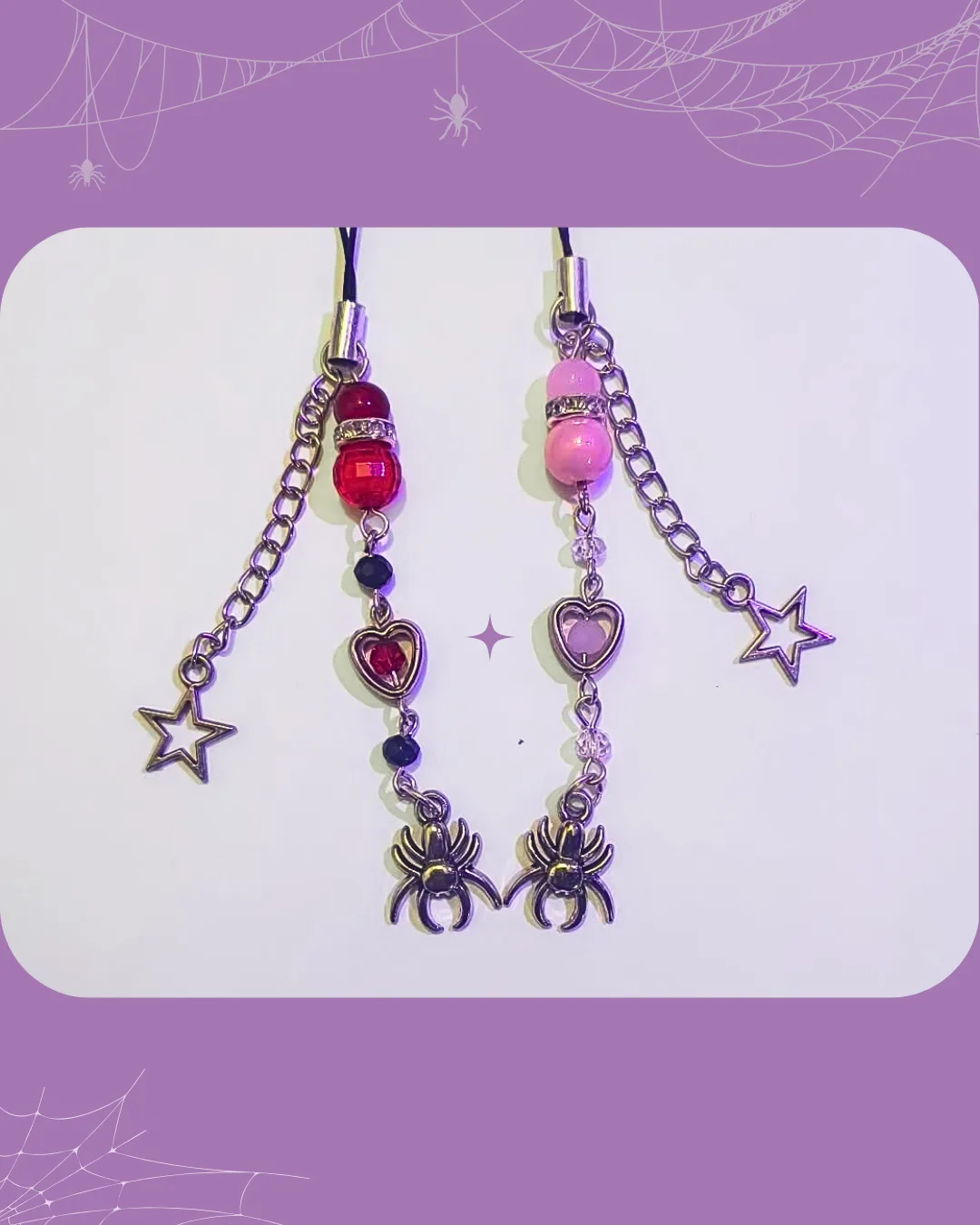 Spidey phone charm