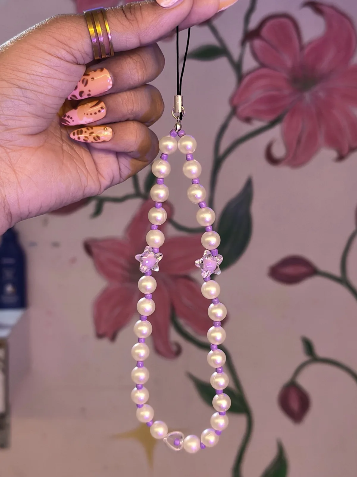 pearl starfish phonecharm