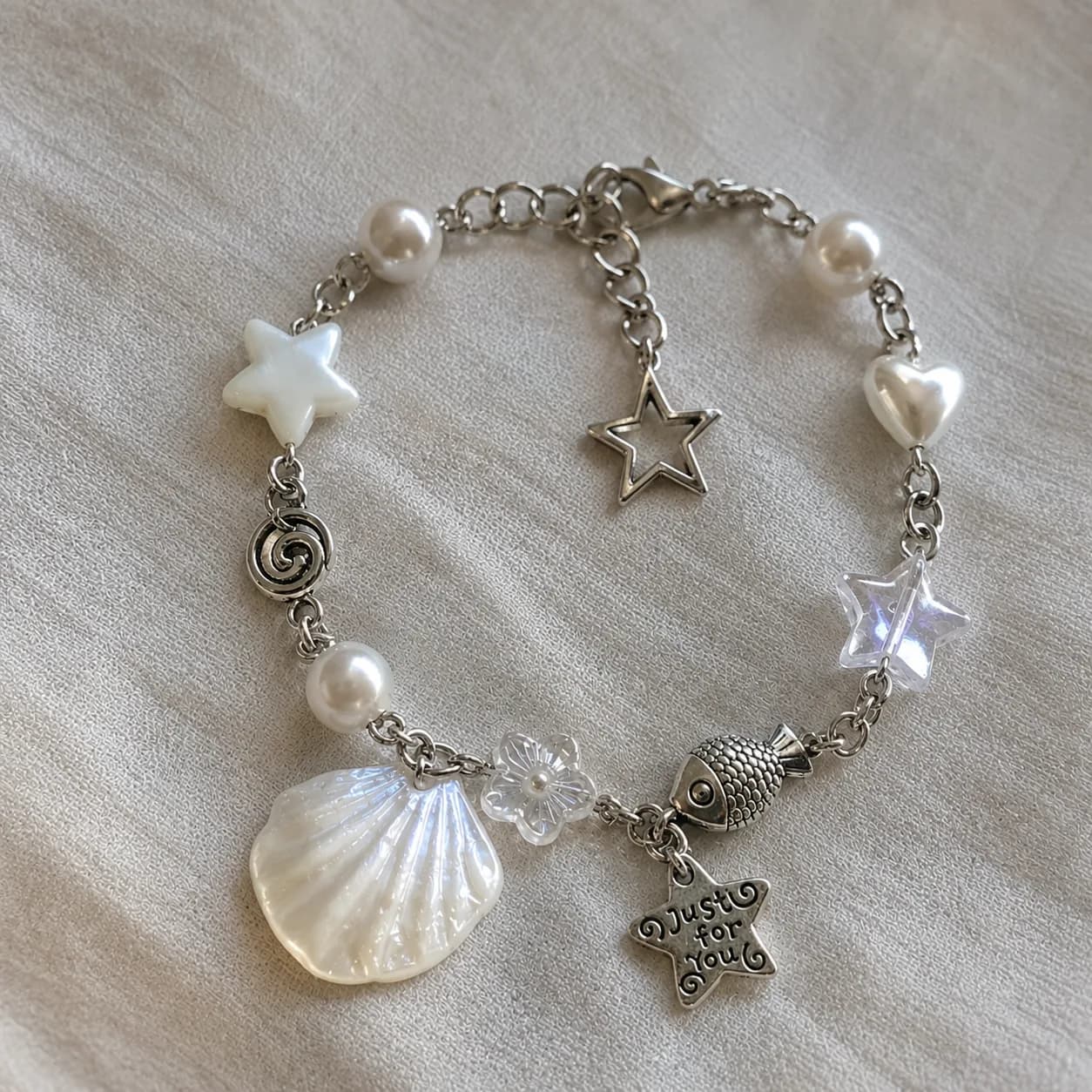 seashell bracelet
